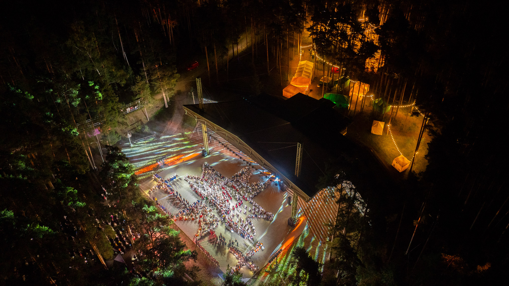 Aasta korraldaja tiitliga pärjati 2024. aasta augustis toimunud PärimusÖÖ korraldusmeeskond. Foto: Aigar Nagel